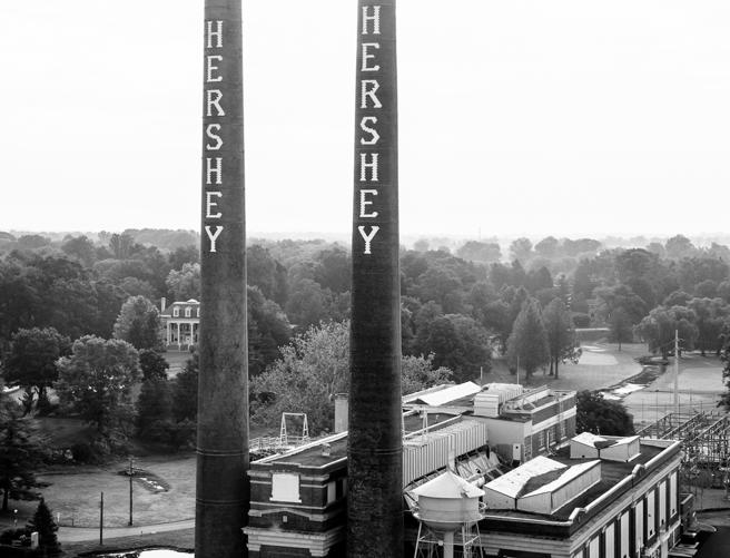 Chimeneas de la fabrica Heresheys