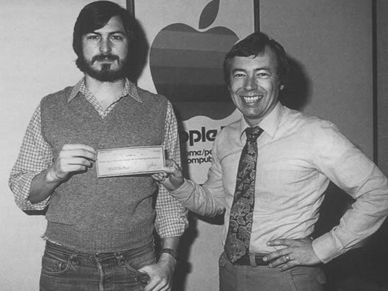 Steve Jobs y Mike Markkula