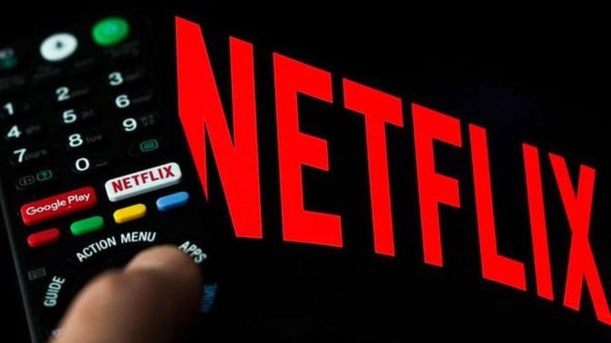 Pantalla con logo de NETFLIX